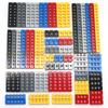 Технические Детали Строительных Блоков Насыпью MOC Толстые Кирпичи 6 Цветовых Комбинаций Аксессуары Шипованные Длинные Балки Робот Детские Игрушки