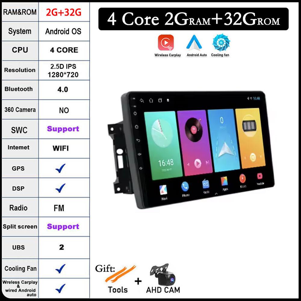 10 дюймов для Jeep Wrangler 3 JK 2007 - 2018 QLED DSP RDS Android 14 автомобильное радио Авторадио GPS навигация стерео