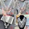 Rhinestone Lace Collar Beaded Crystal Neckline Exquisite Lace Neckline  Apparel