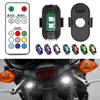4PCS Motorcycle Lights Drone Strobe Light USB LED Anti-Collision Bike Aircraft Night Flying Mini Flashing Warning Signal Light