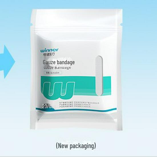 Рулон марлевого бинта Winner Steady Medical - дышащий, эластичный спортивный бинт для надежного покрытия ран, 2 рулона в упаковке