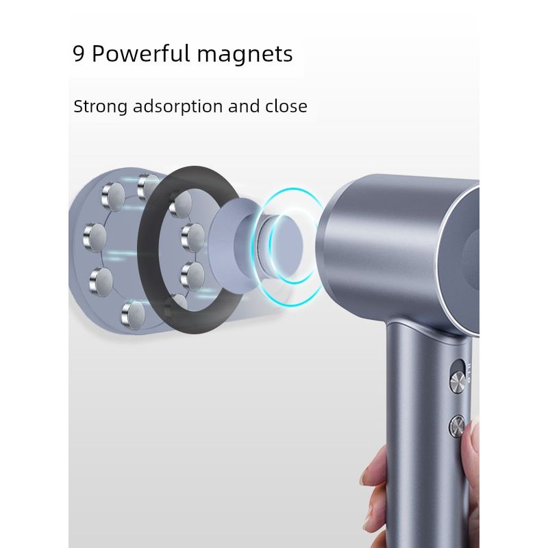 Applicable to Laifen Hair Dryer Rack Magnetic Suction Bracket Punch-Free Laifen SE2 Hair Dryer Lf03 Storage Hook Storage Rack