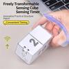 Gravities Activated Electronic Timer Cubes Automatic Detection Accurate Timing Large Digital Display with 10 Presets Time