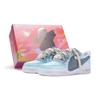 Кроссовки Nike Air Force 1 Low 'T10' Низкие Скейтбордические Женские Сине-Серые DD8959-100(TeamR-T10S-BOX)
