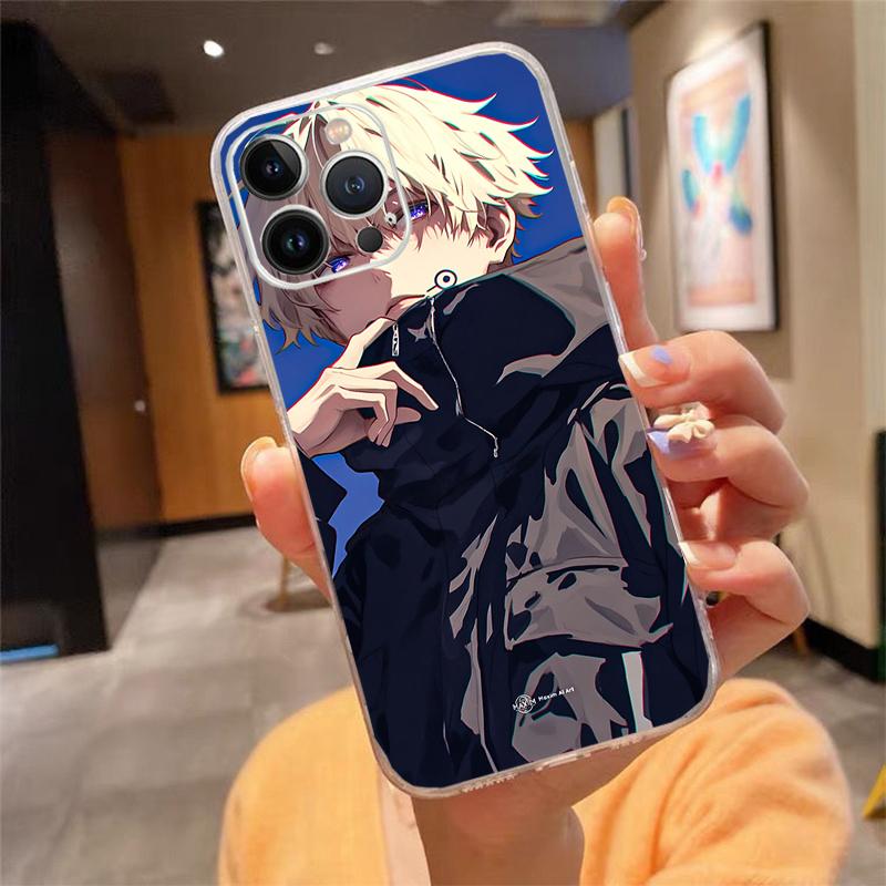 Toge Inumaki Anime Phone Case For iPhone 17 Pro Max Air 16 15 14 13 Pro Max 15 16 Pro 15Plus 16E Silicone Cover