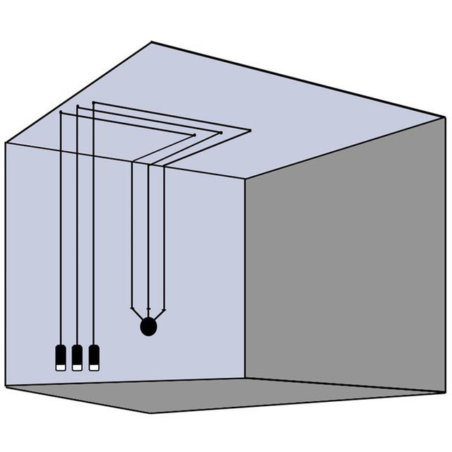 Светодиодные подвесные светильники G9 Industrial Iron Art Long Line Настенный светильник черного цвета в минималистском стиле, подвесной для спальни, гостиной, украшения