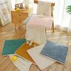 Soft Plush Chair Pads Winter Indoor Warmth Chair Covering Nonslip Comfort Dining Seat Pads Stool Mat Cover for Home Patio Kitchen Office Dorm