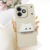 For Realme Note 80 RMX5388 Cute Cat Flower Cartoon Phone Case For Realme Note80 4G Soft Silicone Covers Bumpers