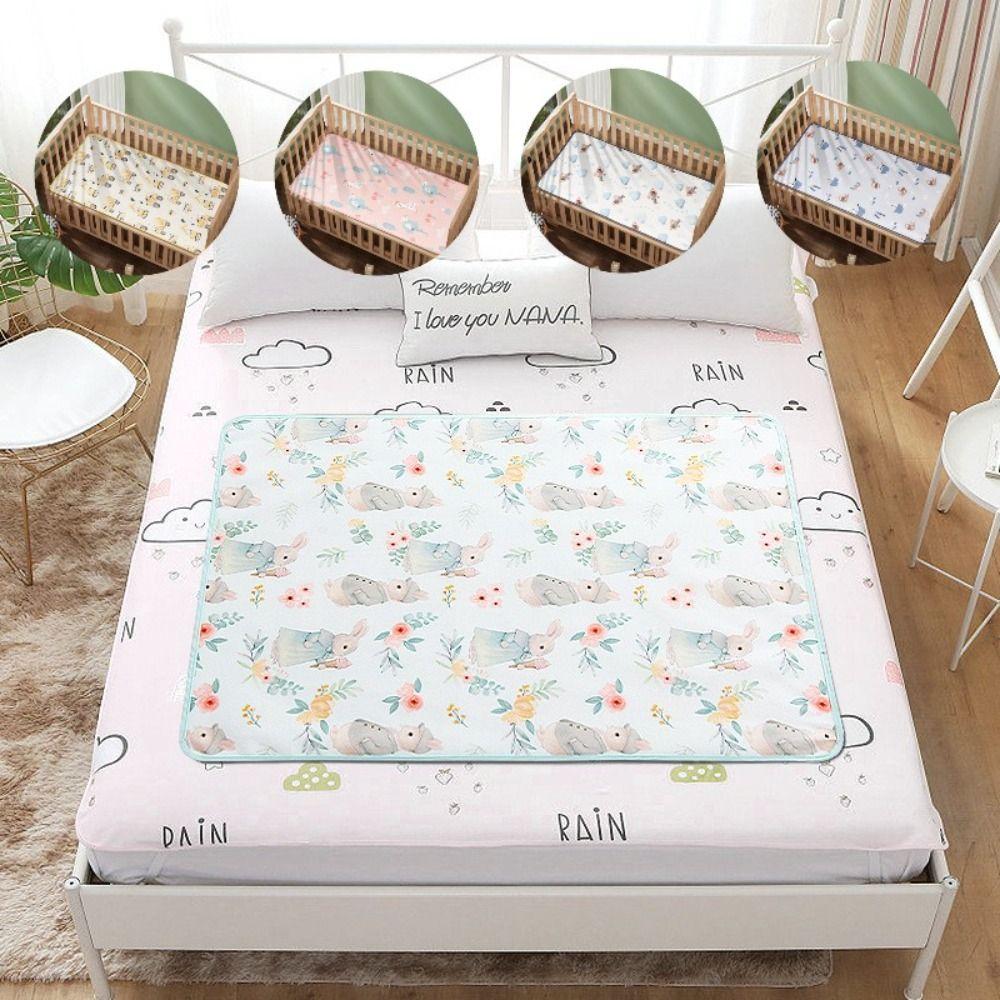 Waterproof Baby Diaper Changing Mat Breathable Bed Protector Diaper Soft Bedding Urine Pads Baby