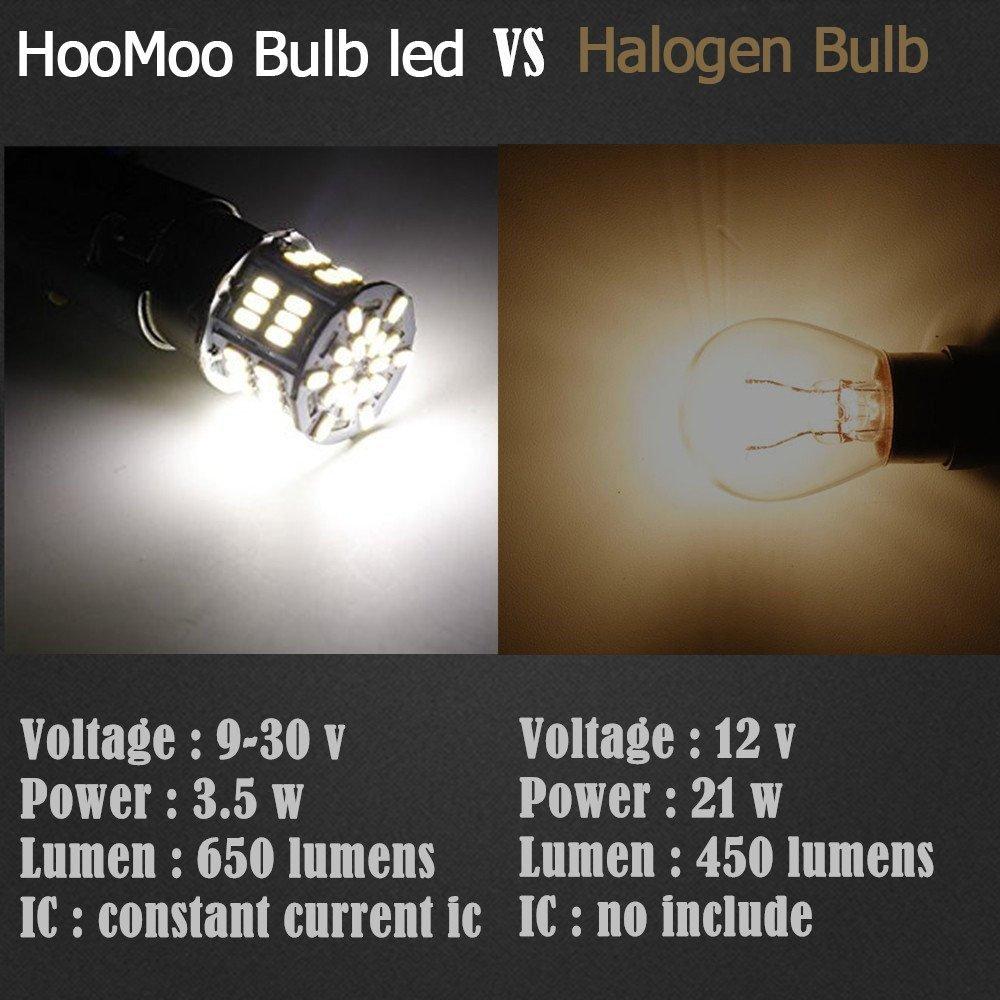HooMoo 3014SMD (S25 P21W 1156 BA15S G18) Светодиодная лампочка Светодиодная