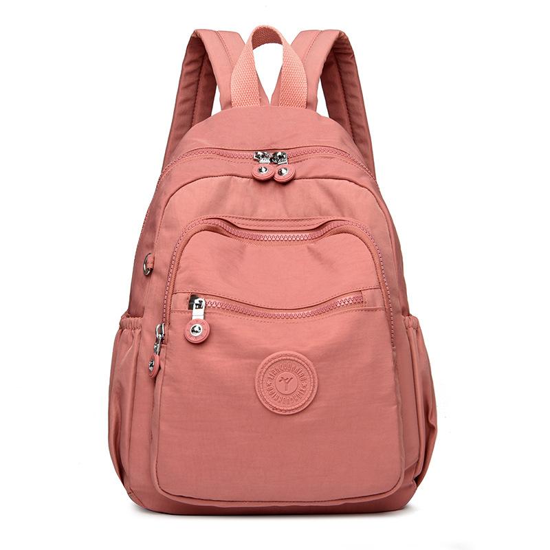 Женский рюкзак, легкий, водоотталкивающий, дорожный, нейлоновая сумка