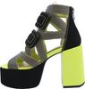 Yosuke Women's Heeled Sandals, Light Green, Size 23.0cm-23.5cm, 2810133