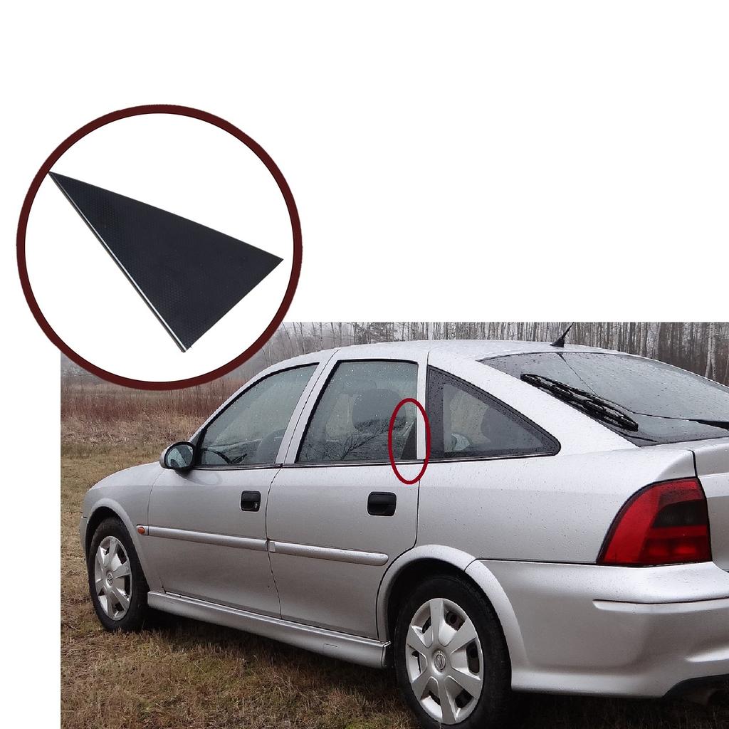 ESP1112-1 Rear Left Door Window Outer Corner Frame Triangle Molding 90524879 for Vauxhall Opel Vectra B 1995-2002