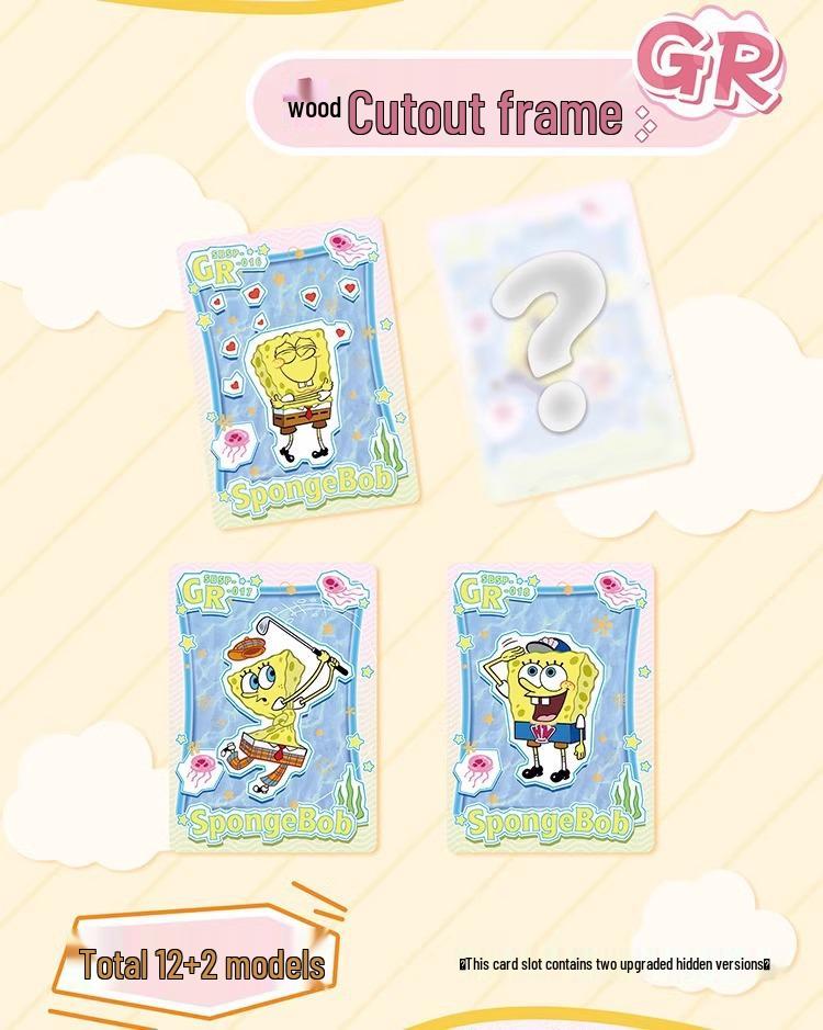 SpongeBob 2nd Series Polaroid Finger Lens Anime Cards