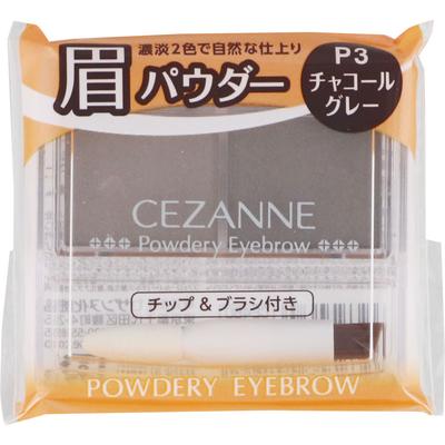 Sezanne Powderly Eyebrow P3 Charcoal Gray Макияж глаз Брови Для использования: Нанесите пудру на кончик или кисть и прорисуйте форму брови.