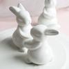 Керамический поднос с кроликом однотонный, подставка для торта, поднос для десертов, поднос для фруктов, доска для суши, инструмент для демонстрации свадебных десертов, домашний декор