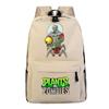 School Bag Plants Vs. Zombies Game Merchandise Personalized Printed Backpack