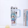 Cartoon 40oz Car Cup Thermal Insulation Water Cup Stainless Steel Thermos Cup Large Capacity Car Cup