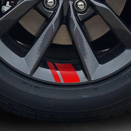 6 шт. отличное колесо, изысканная модифицированная наклейка на обод, Стайлинг, авто, мото, ступица колеса, светоотражающие наклейки