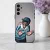Чехол для телефона M-MF-DOOMs-RapperS для Samsung Galaxy A73,A72,A71,A70,A53,A52,A51, Мягкий черный силиконовый чехол