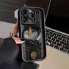 Черные доллары Чехол-бампер с дизайном банкнот для iPhone 16 15 14 13 12 11 ProMax XSMax XR 7 8 Plus Ударопрочный