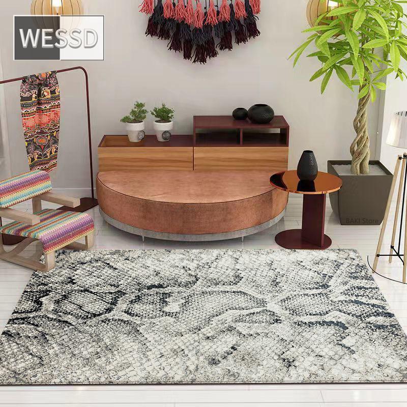 Роскошный ковер с животным принтом, прикроватный коврик для подростковой комнаты, ковер для зала, ковер для журнального столика