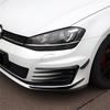 A03E-Передний сплиттер бампера для VW GOLF 7 MK7 GTI 2013-2016 Накладка на противотуманную фару Воздухозаборник Заслонка Канард Комплект обвеса