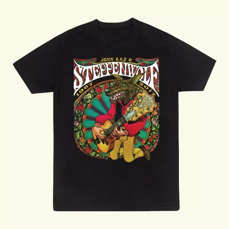 steppenwolf john kay T-shirt Cotton Tee All Size