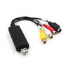 Карта захвата видео USB 2.0, карта захвата для мониторинга USB, 1 канал, сборщик данных AV-сигнала, поддержка Win10, новейшая