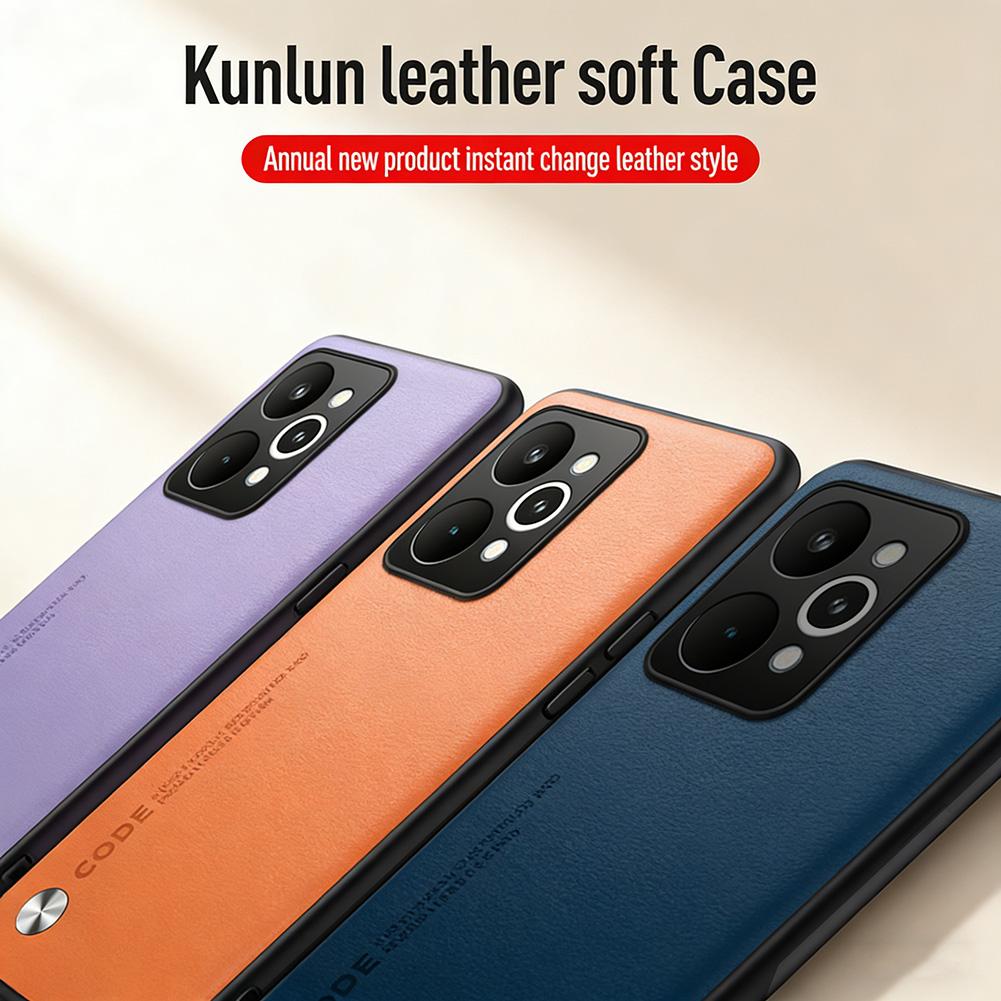 Plain Leather Case For Realme P4 Power P3 realme 16 Pro + 15 pro 14 14t 13 Pro 12 11 Pro Slim Hard Camera Protect Cover