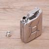1pc 5oz Stainless Steel Jerry Can Hip Flask Liquor Whisky Pocket Bottle Men Gift