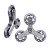 2pcs Stair Climbing Wheels Foldable Replacement Triangular Designs Stair Climber Wheels for Shopping & Laundry Cart
