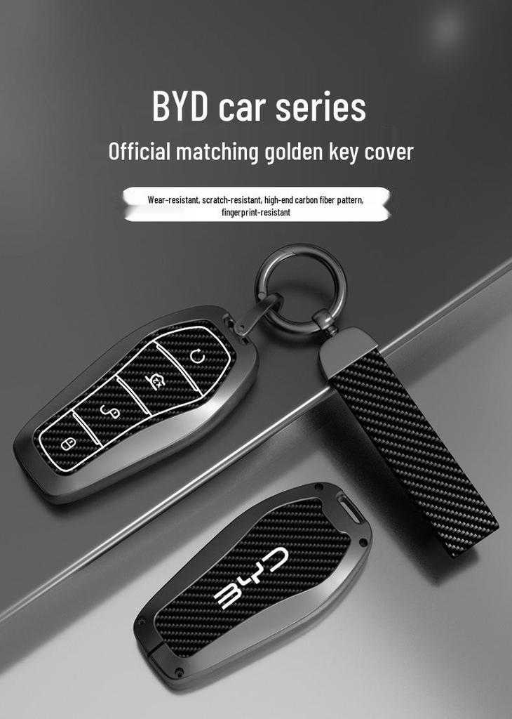 Чехол для ключа BYD, совместимый с моделями Seagull, Song Pro, Han EV, Dolphin, Lion, Qin Plus, Yuan, Tang, Seal, 06, Destroyer