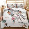 White Coloured Dreamcatcher Bedding Set For Girls Adults Ethnic Mandala Duvet Cover Bohemian Style Quilt Cover Dream Catcher