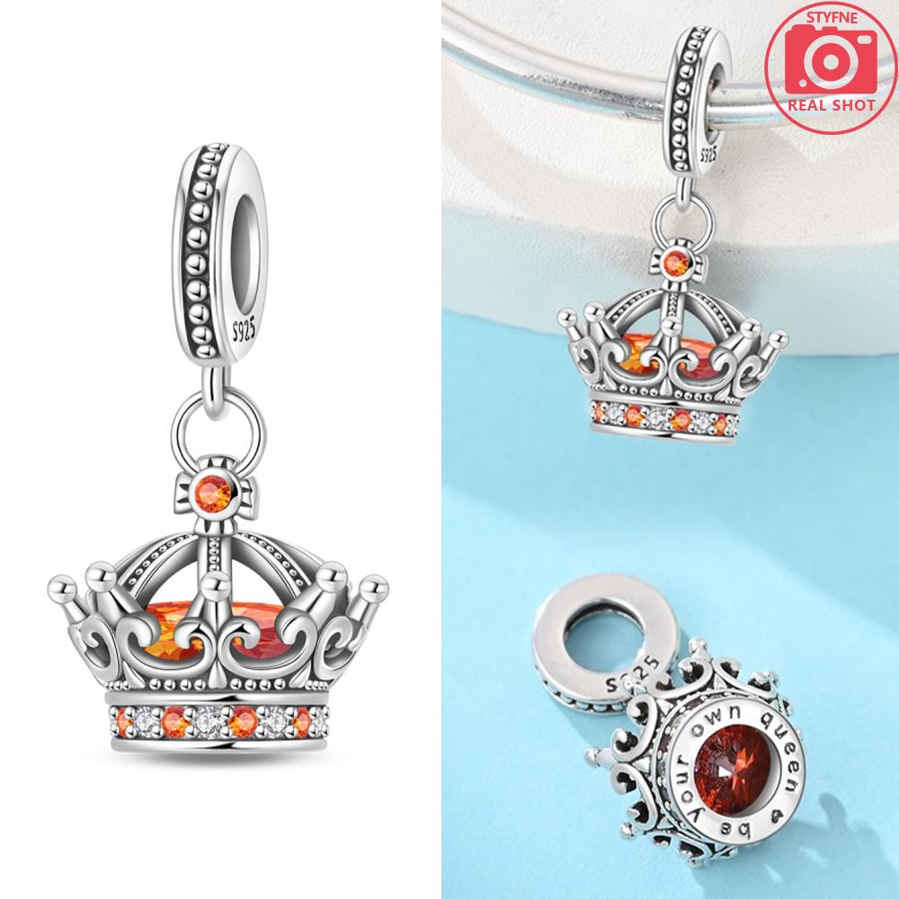 Heart Zircon Charm Bead Charms Authentic Classic copper Plated Lotus Angel Bead Charms Compatible With Bracelets Women Do It Yourself Jewellery Fine G