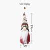 Christmas Long Legged Santa Gnome Plush Doll Ornament Xmas Elf Toys Holiday Home Party Decor Kids Gift