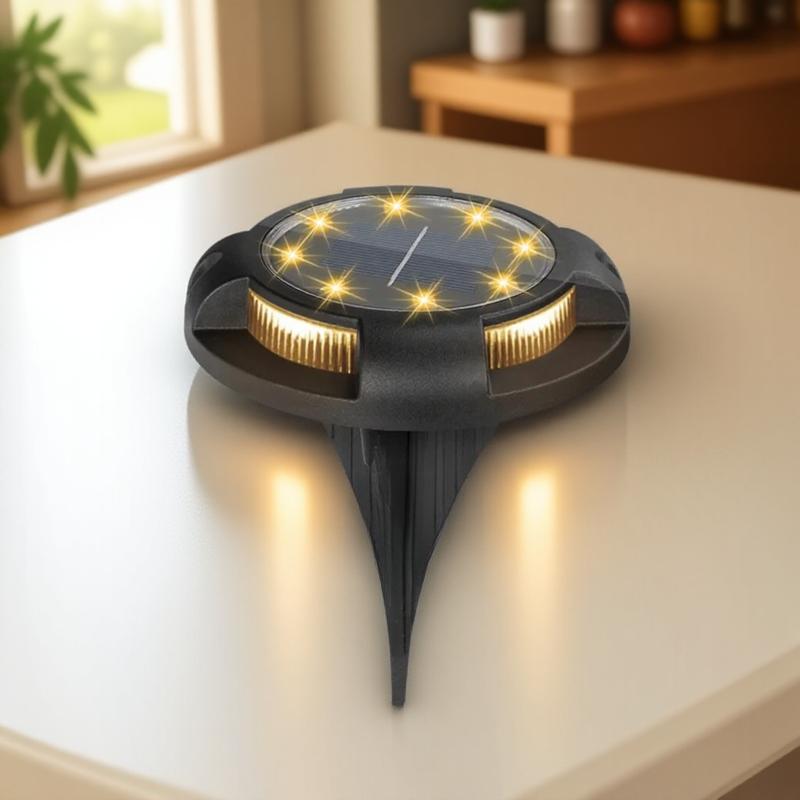 Xiaomi Outdoor Solar Underground Lights 12LED Side Glow Ground Plug Lawn Deck Garden Yard Lighting