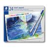 STAEDTLER Colored 24 Watercolor Karato Aquarelle 125 M24 Pencils, Colors, Pencils,
