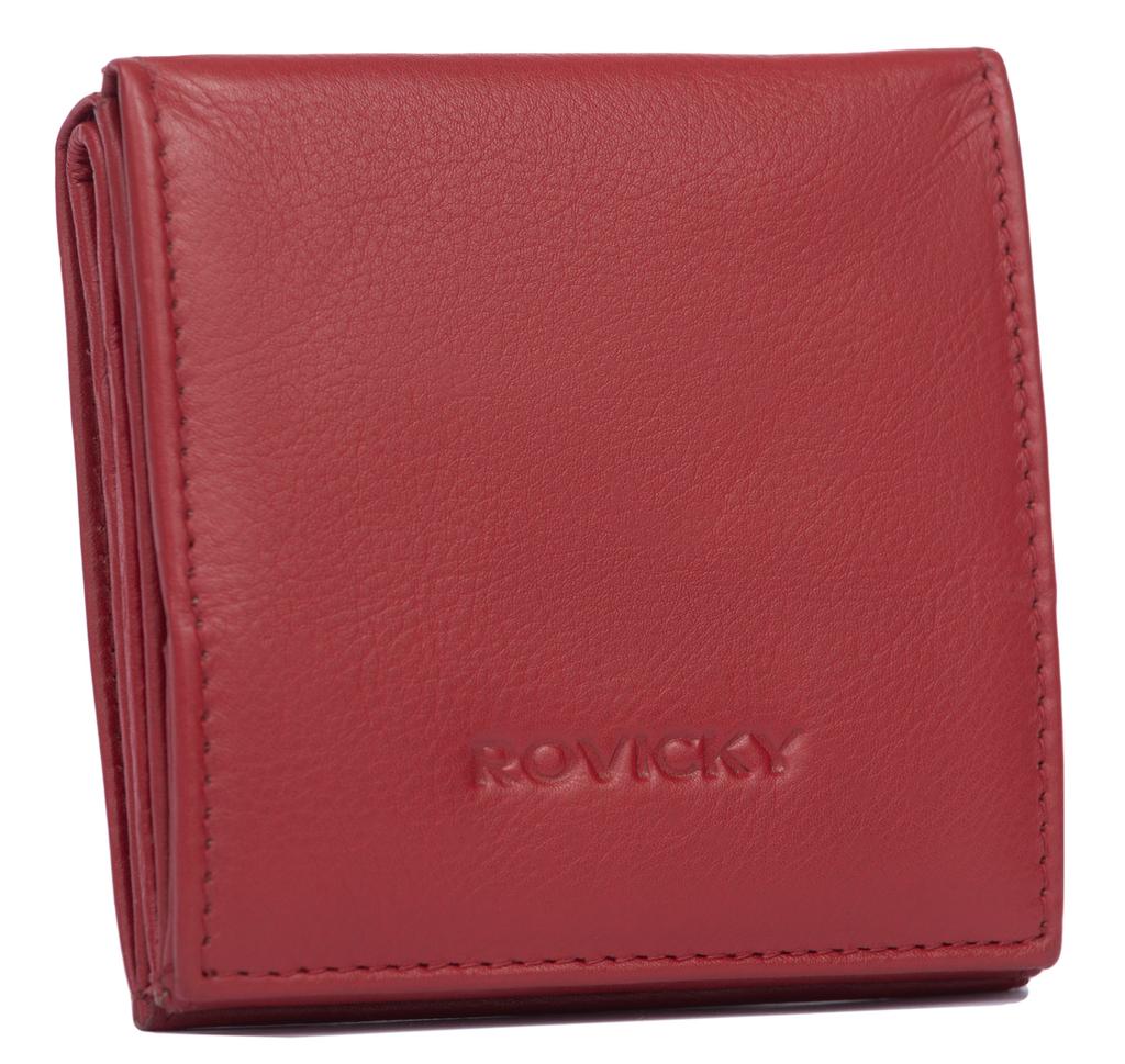 Leather wallet R-23-26-LFN-2985 Red