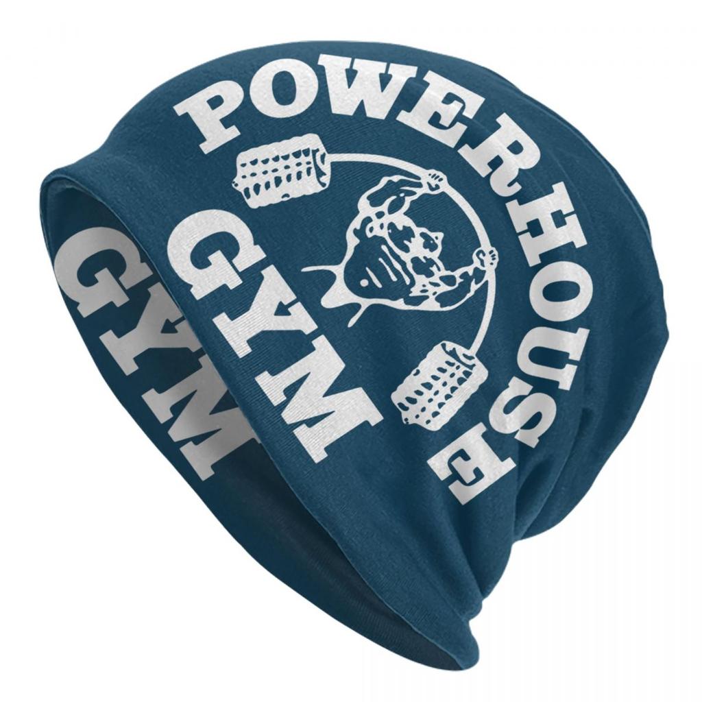 Powerhouse Gym Skullies шапочки шапки для унисекс женщин унисекс зимняя теплая вязаная шапка для взрослых Бодибилдинг Фитнес Мышцы Капот Шапки