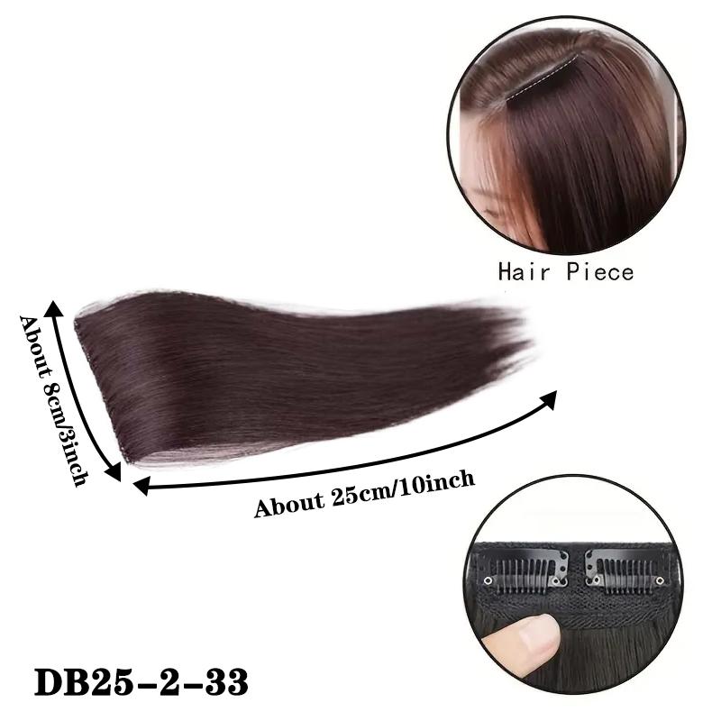 LISI HAIR Синтетические короткие прямые волосы, накладные пряди, гладкие и пушистые волосы на заколках, увеличивающие объем волос, аксессуары