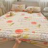 Простыня из чистого хлопка для матери и ребенка, комплект из трех предметов, маленькое и свежее нескользящее покрывало из хлопка, наматрасник Ximengsi