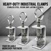 1pc Pull Ring C-clamp 304 Stainless Steel Fixed Holder Clip Square Clamp  Hardware Fasteners