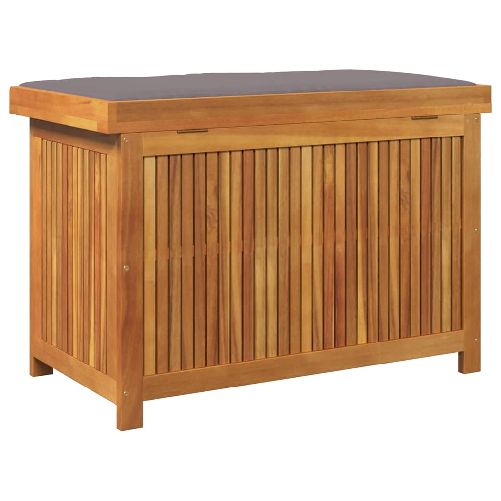 Outdoor Cushion Box 90 x 50 x 60.5 cm Solid Acacia Wood