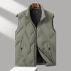 Жилет пуховый мужской осенне-зимний новый уличный теплый жилет 90% белый утиный пух верхняя одежда жилет