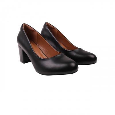 Женские/дамские туфли-лодочки Melrose из искусственной кожи средней высоты
