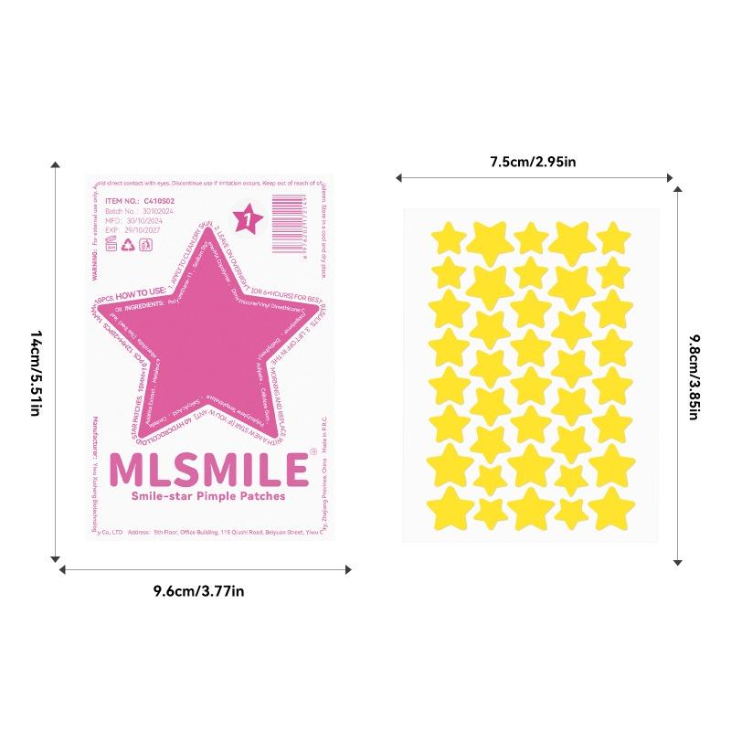 Гидроколлоидный пластырь от прыщей цветной пятиконечный звездный прозрачный невидимый восстанавливающий пластырь от прыщей