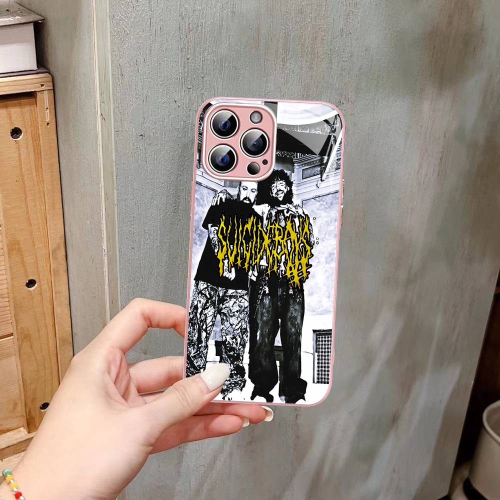 Рэп-группа S-Suicideboys-S G59 Для IPhone 14 13 12 Mini 11 Pro XS Max X XR 14 Plus Закаленное стекло