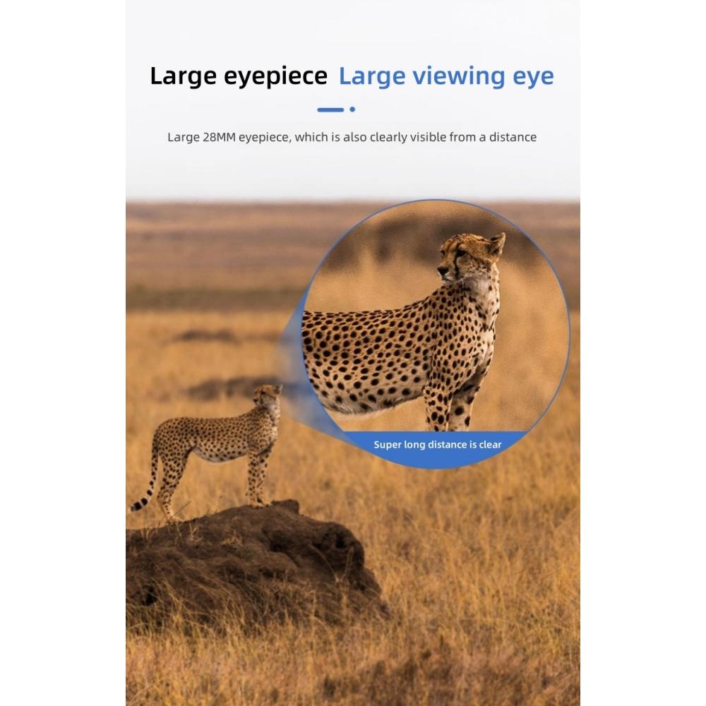 Мощный телескоп 20X50, профессиональный бинокль, низкий уровень освещенности, ночное видение, большой радиус действия, водонепроницаемый военный охотничий походный инвентарь