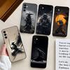 Чехол для телефона S-Samurai Art B-Bushido-es для Samsung Galaxy A73,A72,A71,A70,A53,A52,A51, Мягкий силиконовый черный чехол